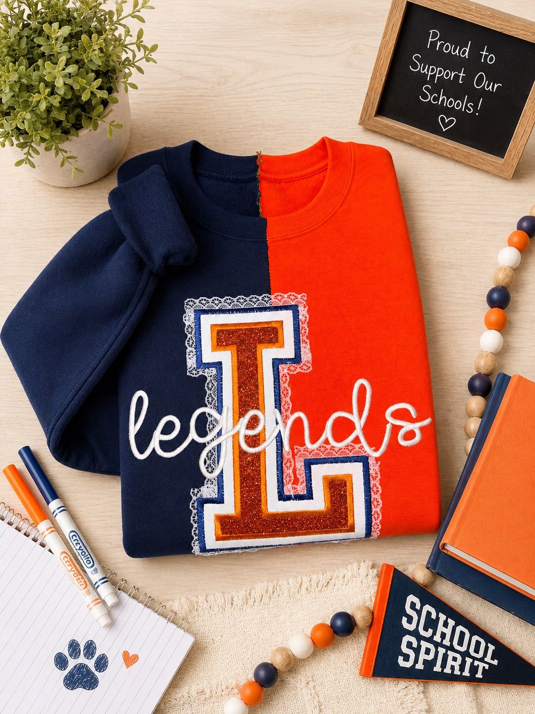 Liverpool Legends Split Crewneck
