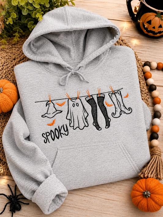 Spooky Clothesline Hoodie