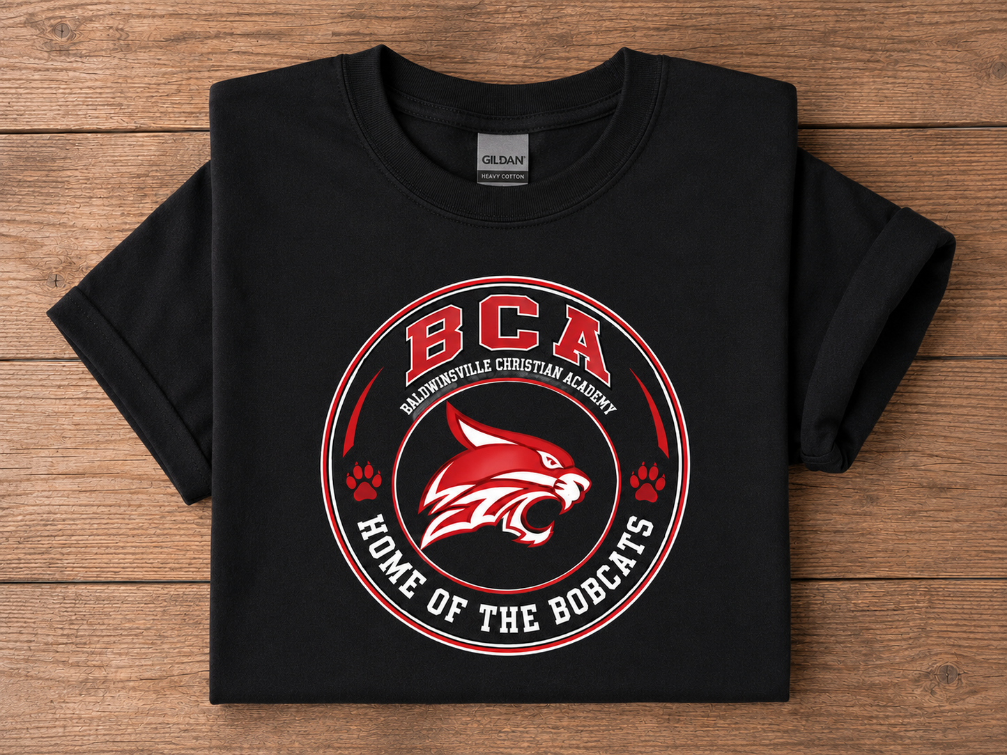 BCA Home of the Bobcats Tshirt