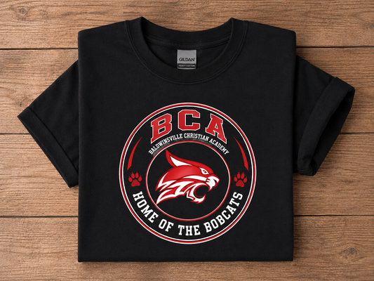 BCA Home of the Bobcats Tshirt
