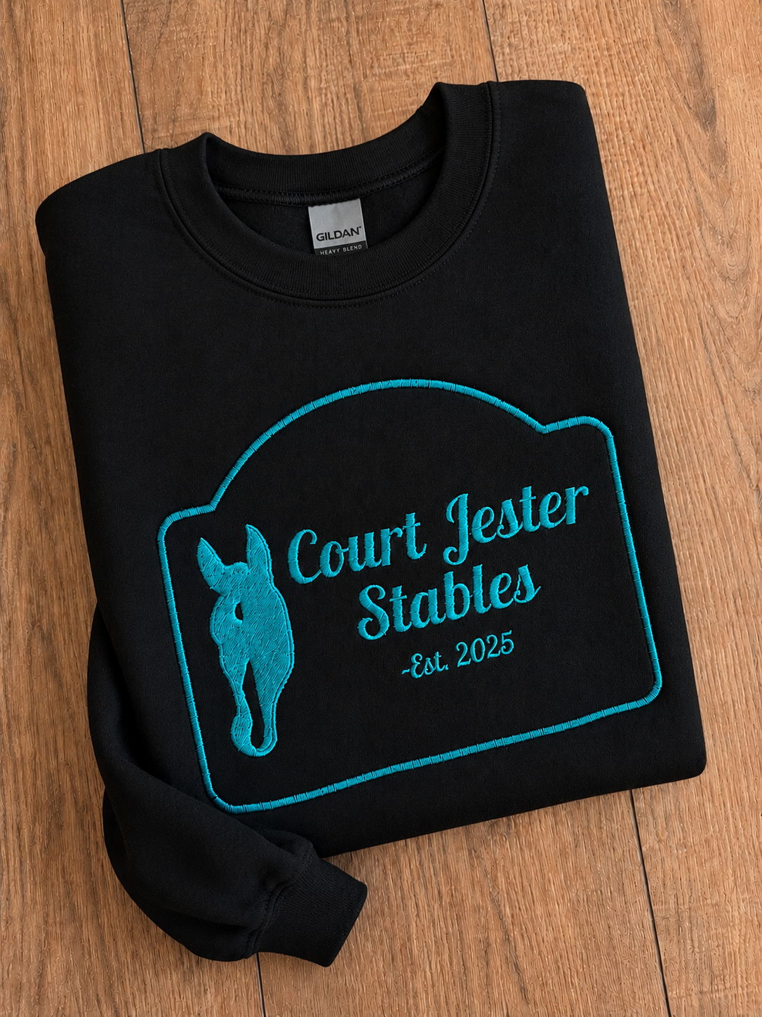 Court Jester Stables Crewneck (With Name)
