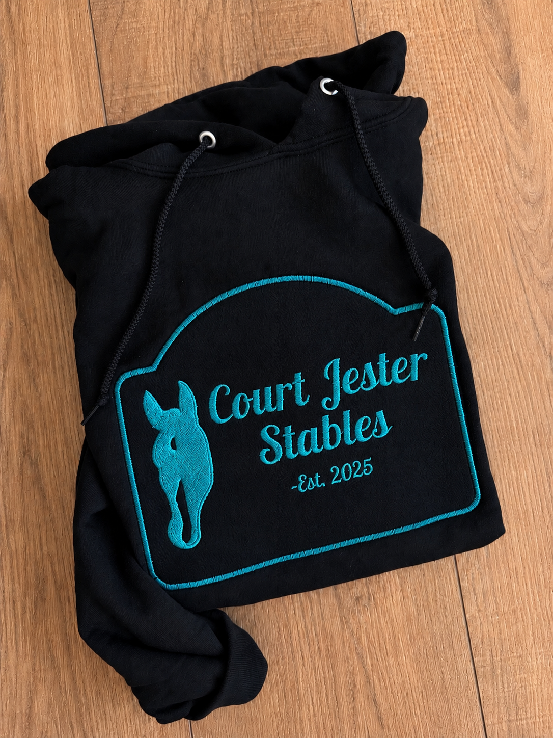 Court Jester Stables Hoodie (With Name)
