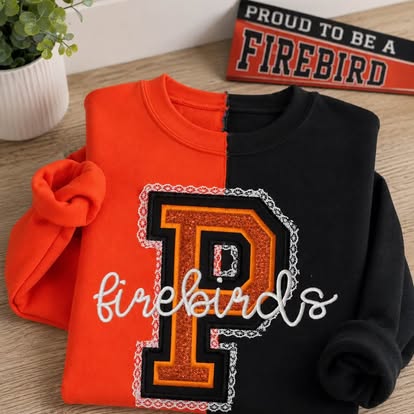 Phoenix Firebirds Split Crewneck