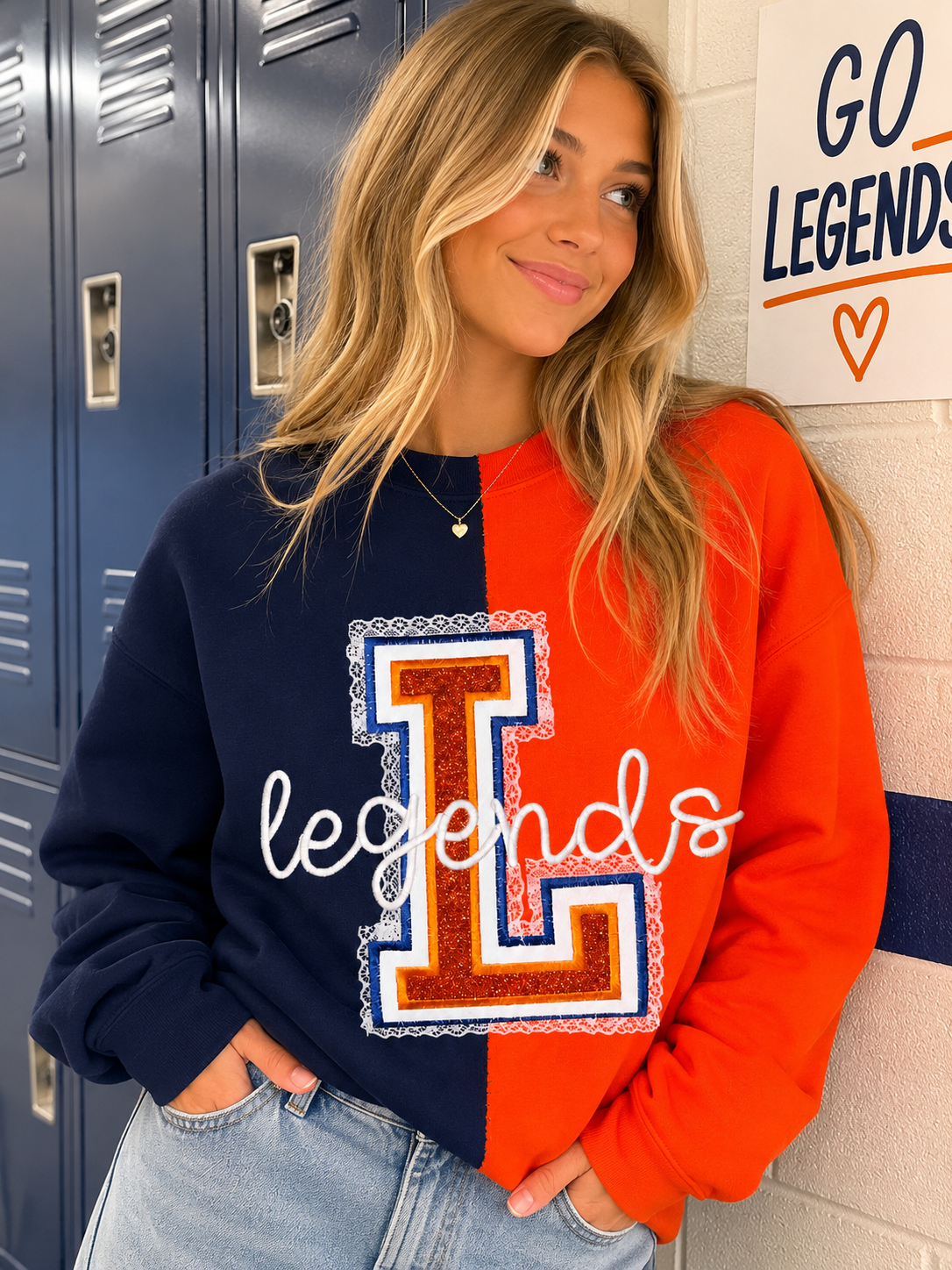 Liverpool Legends Split Crewneck
