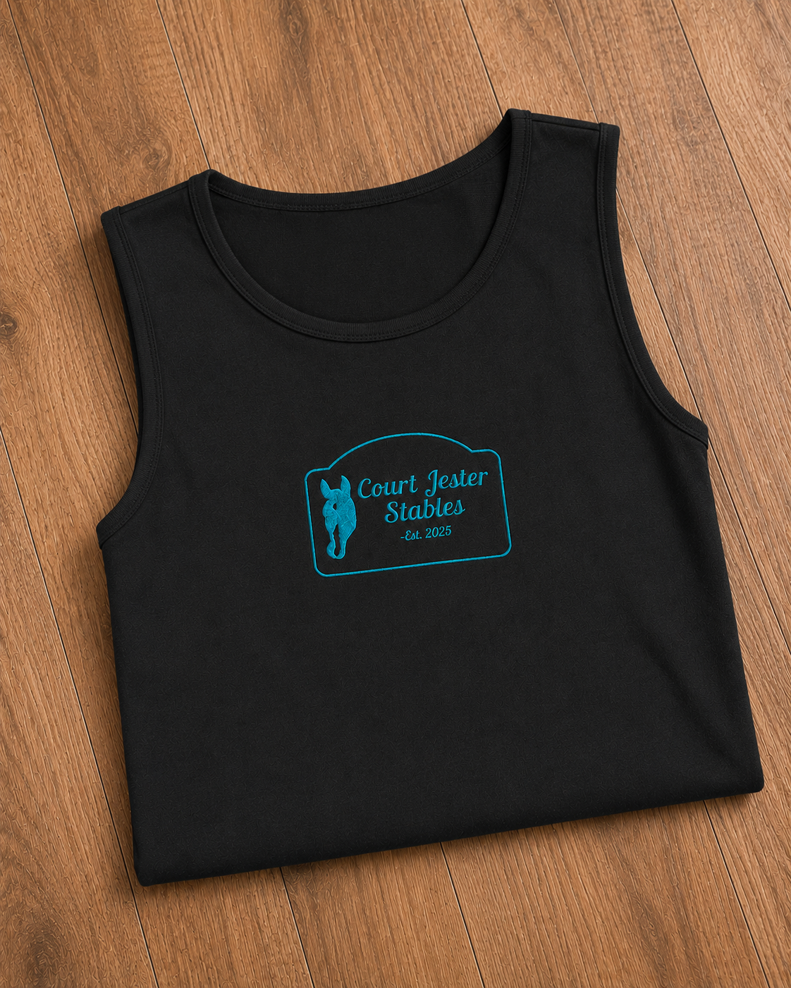 Court Jester Stables Tank Top (with Name)