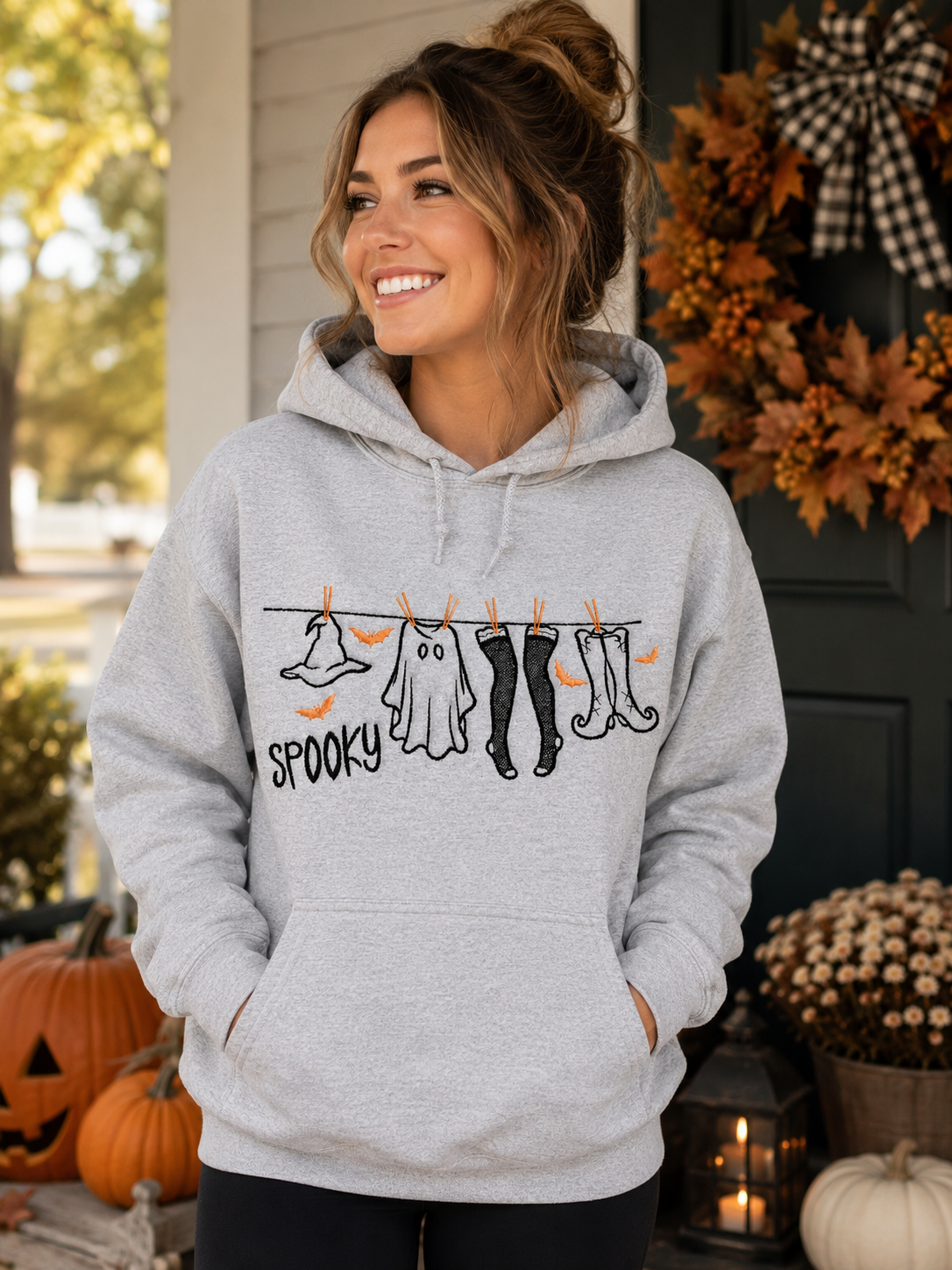 Spooky Clothesline Hoodie