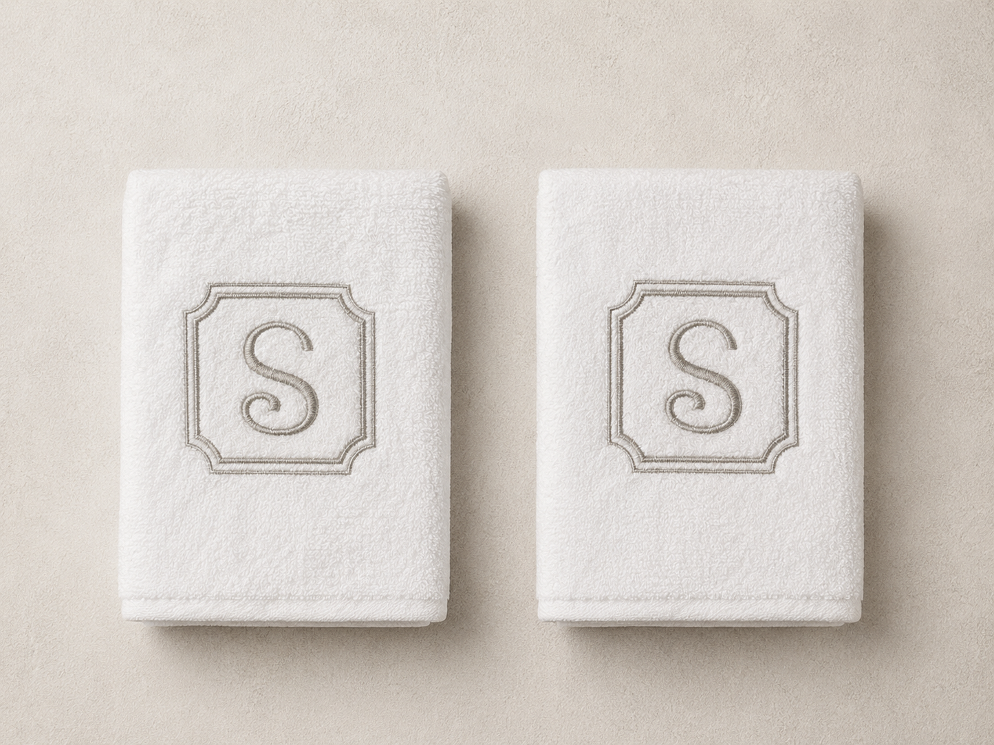 Monogramed Hand Towel