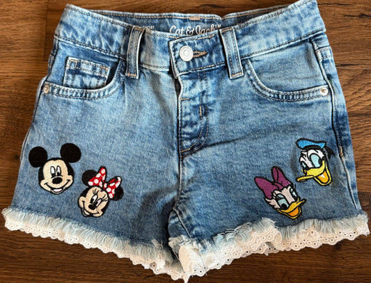Disney Embroidered Cat & Jack Shorts