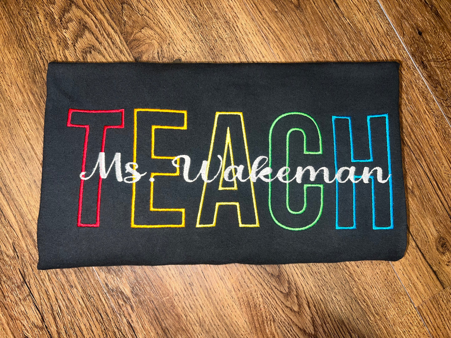 Custom TEACH T-shirt