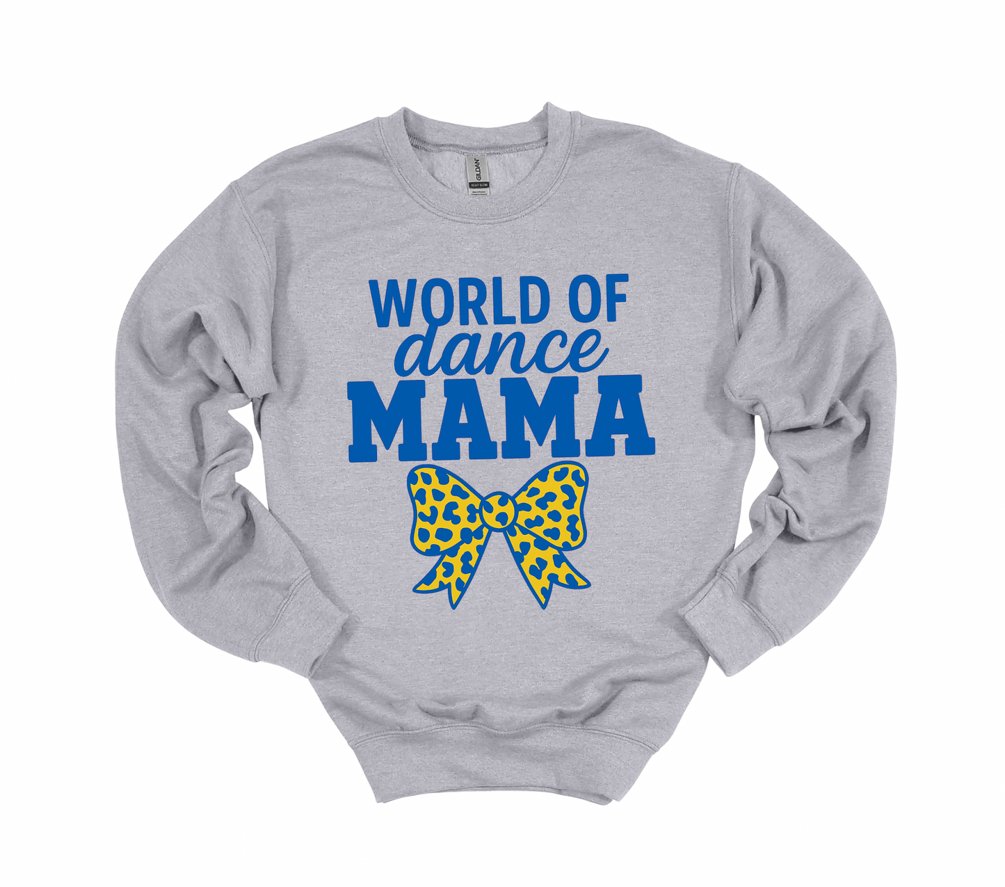 World of Dance Mama w/ Bow Crewneck