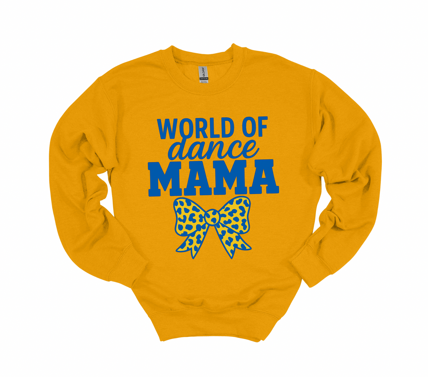 World of Dance Mama w/ Bow Crewneck