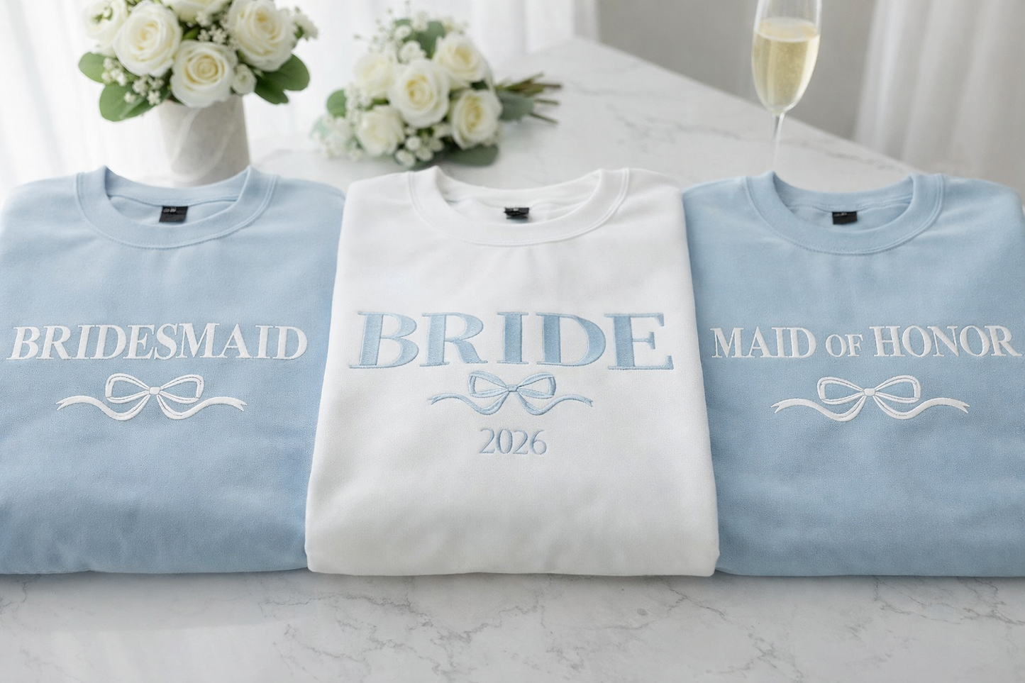 Bride & Bridal Party Crewneck 💍