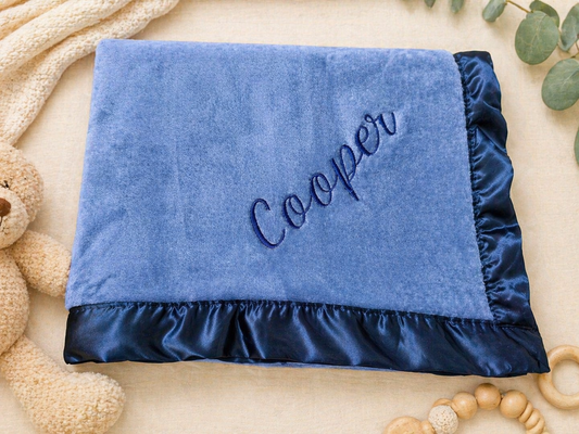 Embroidered Baby Blanket