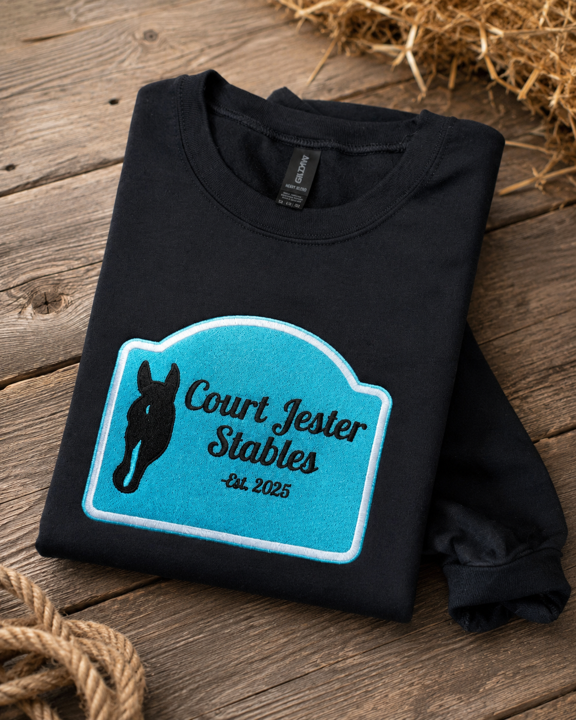Court Jester Stables Crewneck