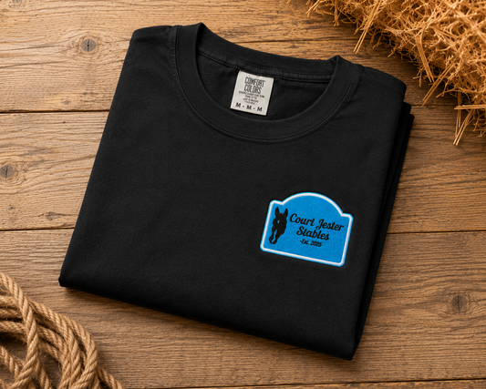 Court Jester Stables Comfort Colors T-shirt