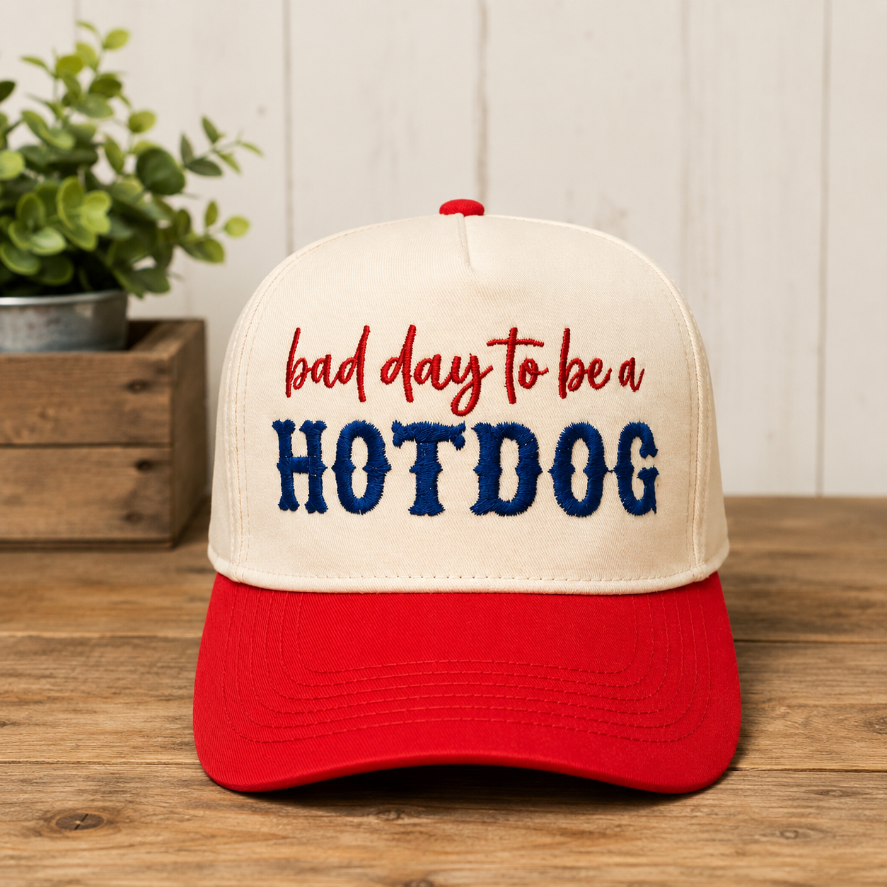 Bad Day to Be a Hotdog Trucker Hat 🌭