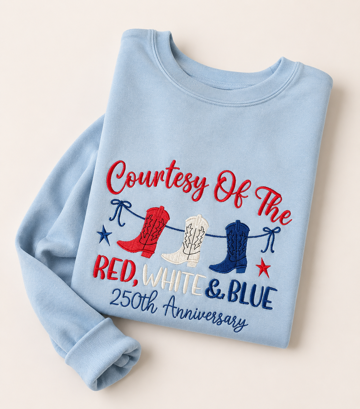 Courtesy of the Red, White & Blue Crewneck