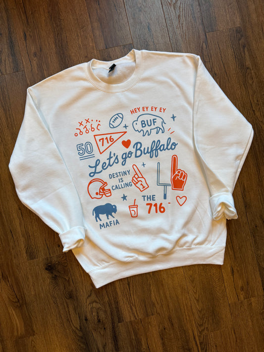 Bills Graphic Crewneck