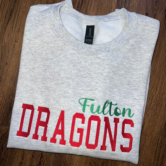 Fulton Dragons Crewneck