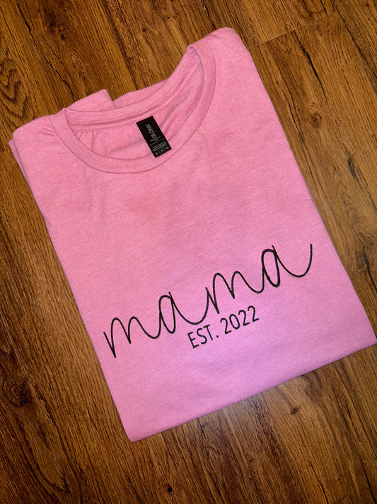 MAMA Script Tee