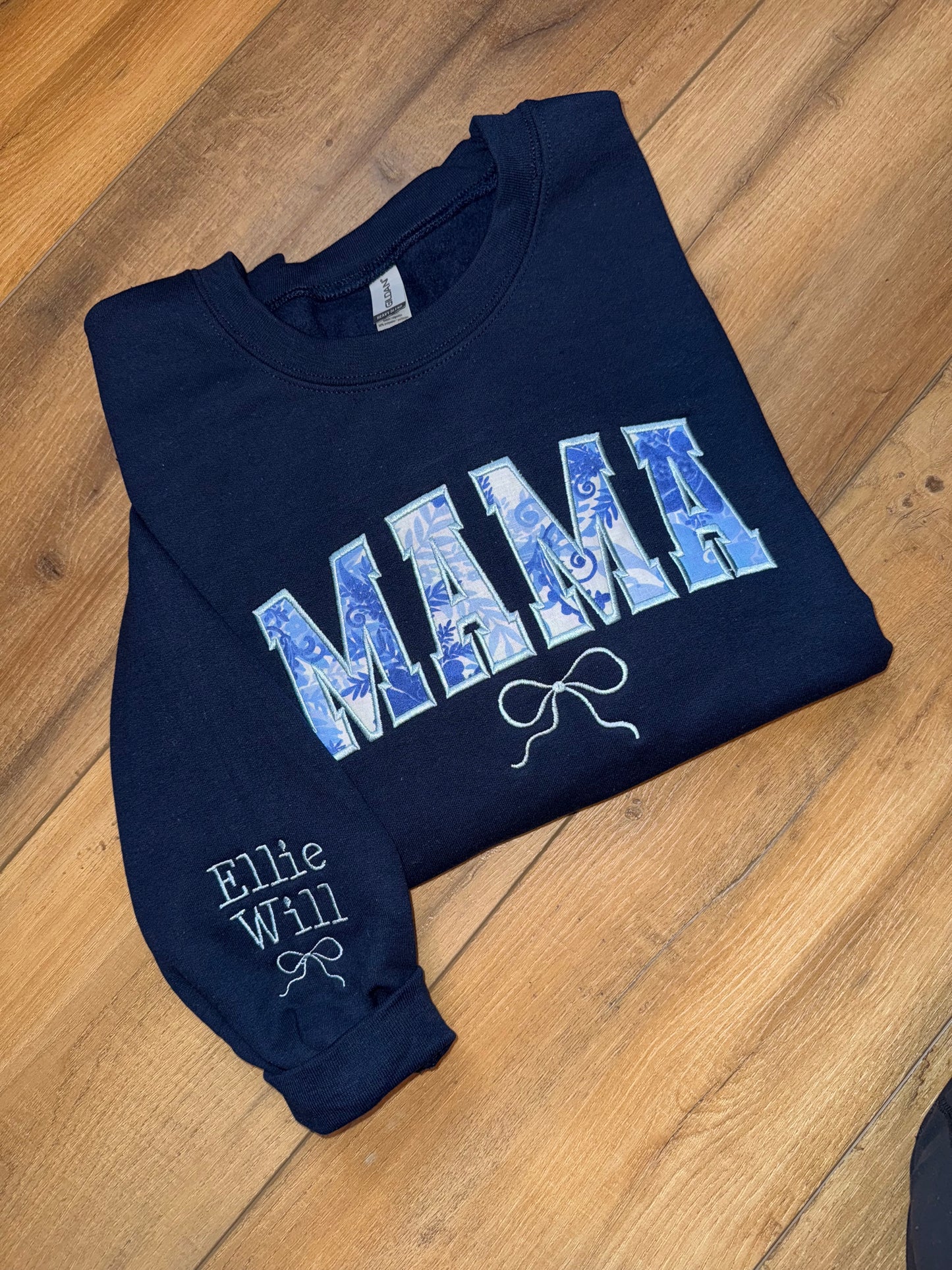 Floral MAMA Crewneck