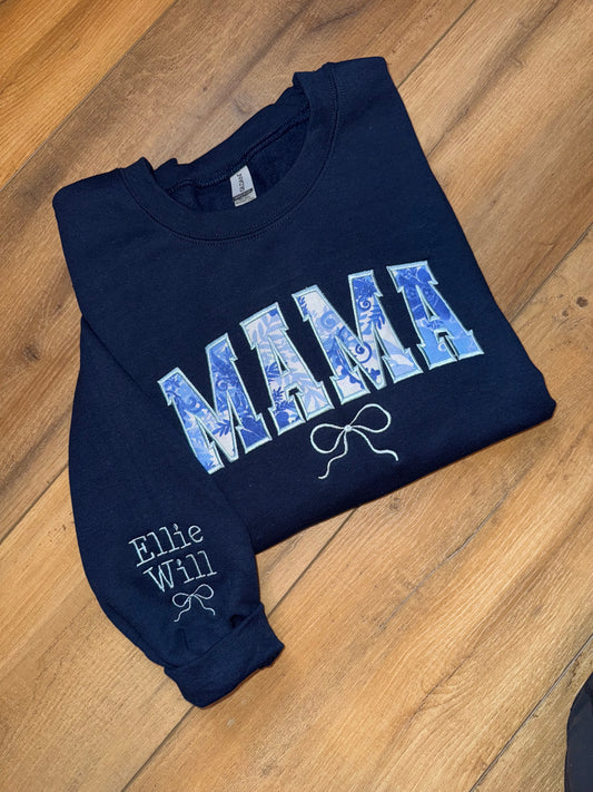 Floral MAMA Crewneck