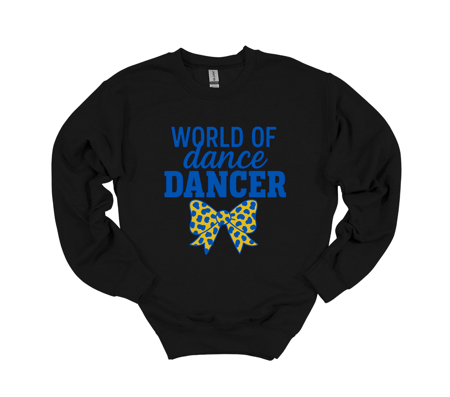 World of Dance - Dancer w/ Bow Crewneck (YOUTH)