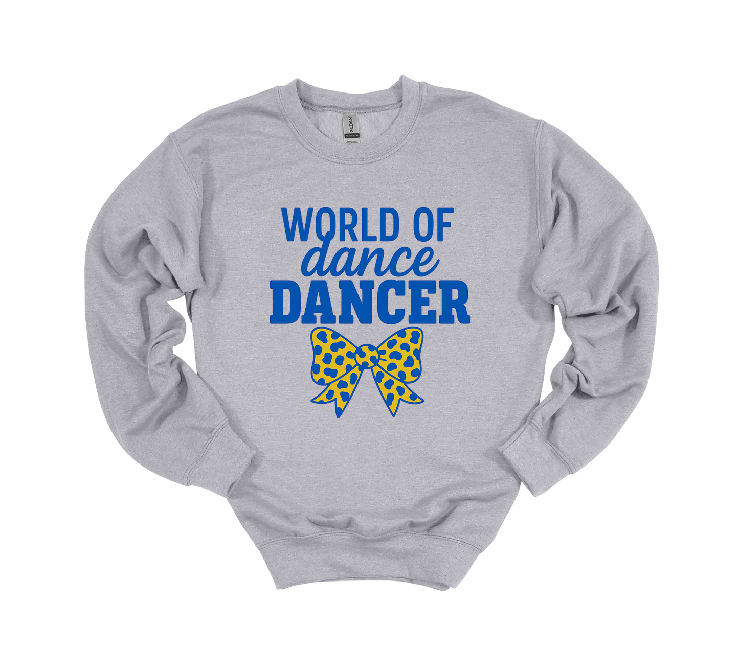 World of Dance - Dancer w/ Bow Crewneck (YOUTH)
