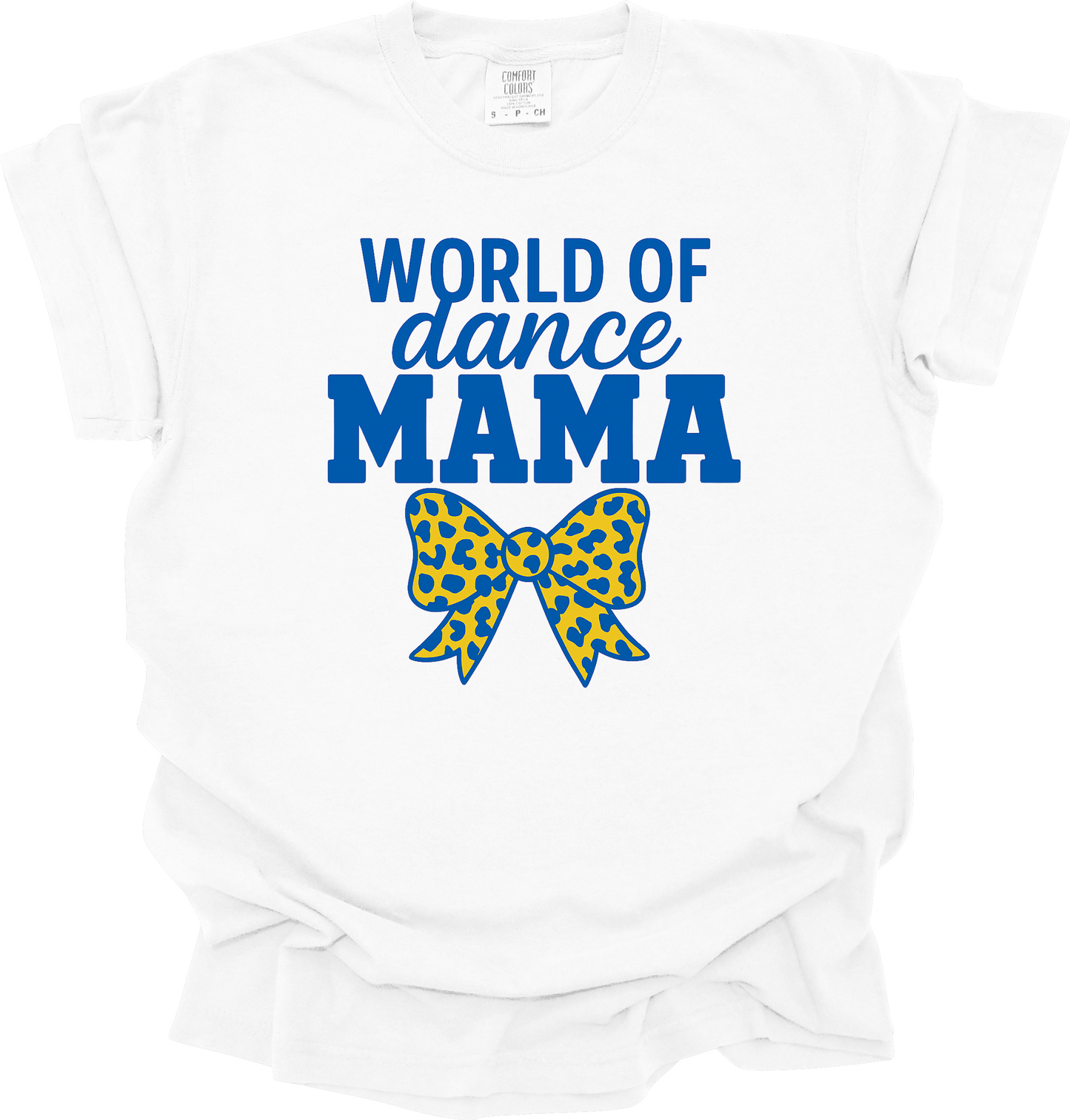 World of Dance Mama w/ Bow Tshirt