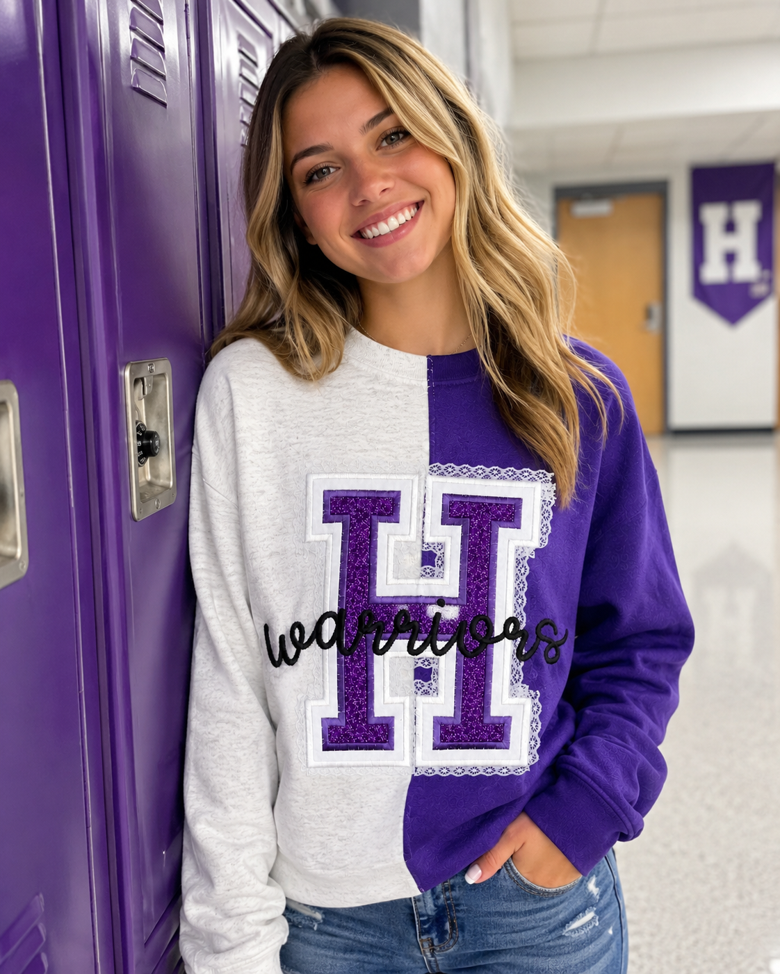 Hannibal Warriors Split Crewneck