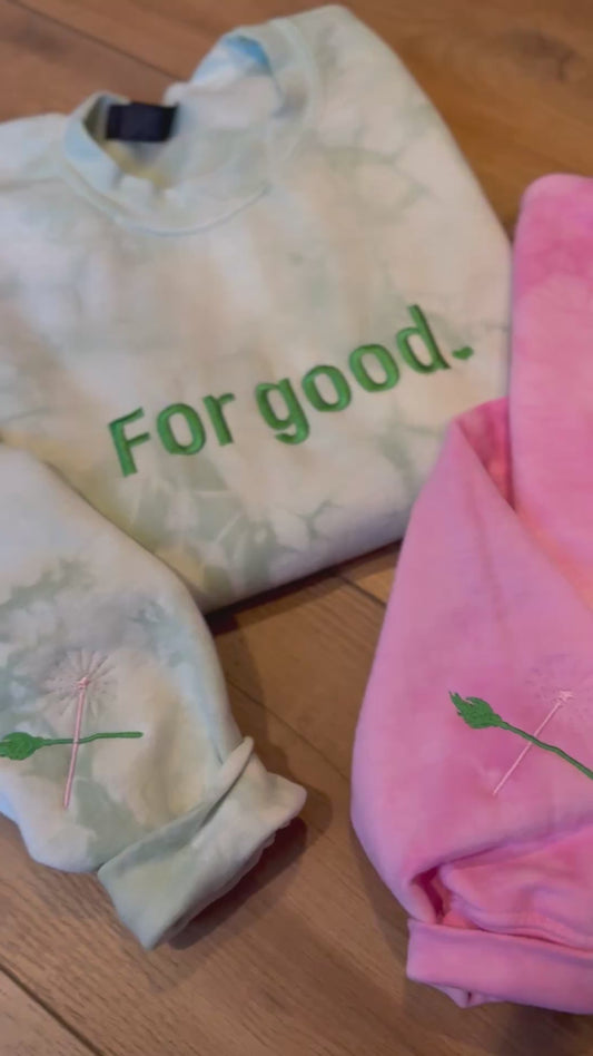 Tie Dye WICKED Changed For Good Crewneck